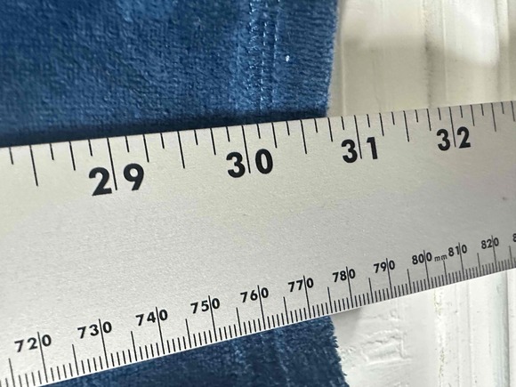 New York & Company Tracksuit Womens Size XL Blue Teal Hooded Velour Zip-up *read - Picture 16 of 16